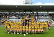 30 June 2019; The Donegal team prior to the Ladies Football Ulster Senior Championship Final match between Armagh and Donegal at St Tiernach's Park in Clones, Monaghan. Photo by Ben McShane/Sportsfile