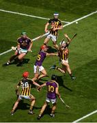 30 June 2019; Padraig Walsh of Kilkenny in action against Paul Morris of Wexford during the Leinster GAA Hurling Senior Championship Final match between Kilkenny and Wexford at Croke Park in Dublin. Photo by Daire Brennan/Sportsfile