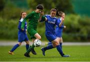 30 June 2019; Action during the game between Carlow and Sligo/Leitrim during the shield final at the Fota Island FAI Gaynor Tournament U15 Finals at UL Sports in the University of Limerick. Photo by Eóin Noonan/Sportsfile