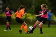 30 June 2019; Action from the game between Kilkenny and MGL South during the plate final at the Fota Island FAI Gaynor Tournament U15 Finals at UL Sports in the University of Limerick. Photo by Eóin Noonan/Sportsfile