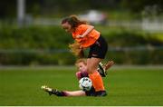 30 June 2019; Action from the game between Kilkenny and MGL South during the plate final at the Fota Island FAI Gaynor Tournament U15 Finals at UL Sports in the University of Limerick. Photo by Eóin Noonan/Sportsfile