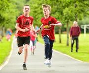 30 June 2019; Action from parkrun Ireland in partnership with Vhi, expanded their range of junior events to 21 with the introduction of the Ballincollig Regional junior parkrun on Sunday morning. Junior parkruns are 2km long and cater for 4 to 14-year olds, free of charge providing a fun and safe environment for children to enjoy exercise. To register for a parkrun near you visit www.parkrun.ie. Photo by Matt Browne/Sportsfile