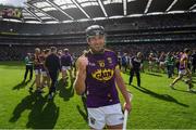 30 June 2019; Liam Óg McGovern of Wexford celebrates following the Leinster GAA Hurling Senior Championship Final match between Kilkenny and Wexford at Croke Park in Dublin. Photo by Ramsey Cardy/Sportsfile