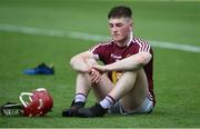 30 June 2019; A dejected Darragh Egerton of Westmeath after the Joe McDonagh Cup Final match between Laois and Westmeath at Croke Park in Dublin. Photo by Daire Brennan/Sportsfile