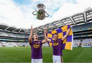 30 June 2019; Joe O'Connor, left, and Rory O'Connor of Wexford following the Leinster GAA Hurling Senior Championship Final match between Kilkenny and Wexford at Croke Park in Dublin. Photo by Ramsey Cardy/Sportsfile
