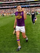 30 June 2019; Wexford's Jack O'Connor celebrates after the Leinster GAA Hurling Senior Championship Final match between Kilkenny and Wexford at Croke Park in Dublin. Photo by Ray McManus/Sportsfile