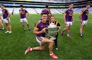 30 June 2019; Jennifer Malone with the Lee Chin of Wexford following the Leinster GAA Hurling Senior Championship Final match between Kilkenny and Wexford at Croke Park in Dublin. Photo by Ramsey Cardy/Sportsfile
