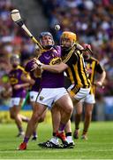 30 June 2019; Kevin Foley of Wexford is tackled by Billy Ryan of Kilkenny during the Leinster GAA Hurling Senior Championship Final match between Kilkenny and Wexford at Croke Park in Dublin. Photo by Ray McManus/Sportsfile