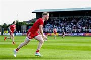 29 June 2019; Frank Burns of Tyrone during the GAA Football All-Ireland Senior Championship Round 3 match between Kildare and Tyrone at St Conleth's Park in Newbridge, Co. Kildare. Photo by Ramsey Cardy/Sportsfile