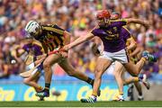 30 June 2019; Padraig Walsh of Kilkenny in action against Paul Morris of Wexford during the Leinster GAA Hurling Senior Championship Final match between Kilkenny and Wexford at Croke Park in Dublin. Photo by Ramsey Cardy/Sportsfile