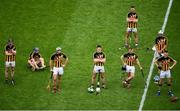30 June 2019; Dejected Kilkenny players after the Leinster GAA Hurling Senior Championship Final match between Kilkenny and Wexford at Croke Park in Dublin. Photo by Daire Brennan/Sportsfile