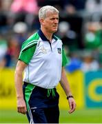 30 June 2019; Limerick manager John Kiely before the Munster GAA Hurling Senior Championship Final match between Limerick and Tipperary at LIT Gaelic Grounds in Limerick. Photo by Piaras Ó Mídheach/Sportsfile