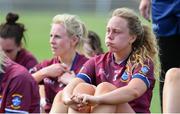30 June 2019; Westmeath players including Jennifer Rogers dejected following the Ladies Football Leinster Senior Championship Final match between Dublin and Westmeath at Netwatch Cullen Park in Carlow. Photo by Sam Barnes/Sportsfile