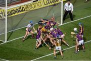 30 June 2019; Colin Fennelly of Kilkenny attacks the Wexford goal near the end of the Leinster GAA Hurling Senior Championship Final match between Kilkenny and Wexford at Croke Park in Dublin. Photo by Daire Brennan/Sportsfile