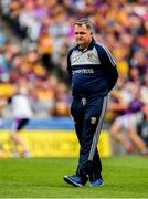 30 June 2019; Wexford manager Davy Fitzgerald during the Leinster GAA Hurling Senior Championship Final match between Kilkenny and Wexford at Croke Park in Dublin. Photo by Ramsey Cardy/Sportsfile