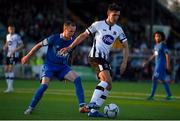1 July 2019; Jamie McGrath of Dundalk in action against Karolis Chvedukas of Waterford during the SSE Airtricity League Premier Division match between Dundalk and Waterford at Oriel Park in Dundalk, Louth. Photo by Ben McShane/Sportsfile