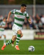 1 July 2019; Aaron Greene of Shamrock Rovers during the SSE Airtricity League Premier Division match between St Patrick's Athletic and Shamrock Rovers at Richmond Park in Dublin. Photo by Eóin Noonan/Sportsfile