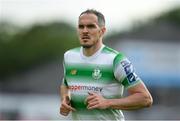 1 July 2019; Joey O'Brien of Shamrock Rovers during the SSE Airtricity League Premier Division match between St Patrick's Athletic and Shamrock Rovers at Richmond Park in Dublin. Photo by Eóin Noonan/Sportsfile