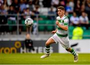 28 June 2019; Dylan Watts of Shamrock Rovers during the SSE Airtricity League Premier Division match between Shamrock Rovers and Dundalk at Tallaght Stadium in Dublin. Photo by Eóin Noonan/Sportsfile