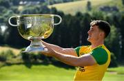 2 July 2019; Hugh McFadden of Donegal during the GAA Football All Ireland Senior Championship Series National Launch at Concra Wood Golf & Country Club in Castleblayney, Co. Monaghan. Photo by Ray McManus/Sportsfile