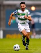 28 June 2019; Roberto Lopes of Shamrock Rovers during the SSE Airtricity League Premier Division match between Shamrock Rovers and Dundalk at Tallaght Stadium in Dublin. Photo by Ben McShane/Sportsfile