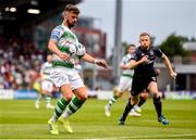 28 June 2019; Greg Bolger of Shamrock Rovers during the SSE Airtricity League Premier Division match between Shamrock Rovers and Dundalk at Tallaght Stadium in Dublin. Photo by Ben McShane/Sportsfile