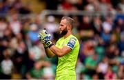 28 June 2019; Alan Mannus of Shamrock Rovers during the SSE Airtricity League Premier Division match between Shamrock Rovers and Dundalk at Tallaght Stadium in Dublin. Photo by Ben McShane/Sportsfile