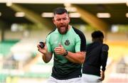 28 June 2019; Shamrock Rovers strength & conditioning coach Darren Dillon prior to the SSE Airtricity League Premier Division match between Shamrock Rovers and Dundalk at Tallaght Stadium in Dublin. Photo by Ben McShane/Sportsfile