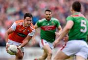 29 June 2019; Stefan Campbell of Armagh during the GAA Football All-Ireland Senior Championship Round 3 match between Mayo and Armagh at Elverys MacHale Park in Castlebar, Mayo. Photo by Ben McShane/Sportsfile