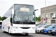 29 June 2019; The Armagh team bus arrives prior to the GAA Football All-Ireland Senior Championship Round 3 match between Mayo and Armagh at Elverys MacHale Park in Castlebar, Mayo. Photo by Ben McShane/Sportsfile