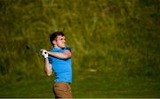 3 July 2019; Clare hurler Shane O'Donnell during the Pro-Am round ahead of the Dubai Duty Free Irish Open at Lahinch Golf Club in Lahinch, Co. Clare. Photo by Ramsey Cardy/Sportsfile