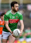 29 June 2019; Darren Coen of Mayo during the GAA Football All-Ireland Senior Championship Round 3 match between Mayo and Armagh at Elverys MacHale Park in Castlebar, Mayo. Photo by Brendan Moran/Sportsfile