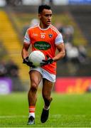 29 June 2019; Jemar Hall of Armagh during the GAA Football All-Ireland Senior Championship Round 3 match between Mayo and Armagh at Elverys MacHale Park in Castlebar, Mayo. Photo by Brendan Moran/Sportsfile