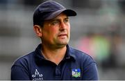 30 June 2019; Limerick manager Diarmuid Mullins during the Electric Ireland Munster GAA Hurling Minor Championship Final match between Limerick and Clare at LIT Gaelic Grounds in Limerick. Photo by Brendan Moran/Sportsfile