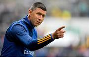 30 June 2019; Clare manager Fergal Lynch during the Electric Ireland Munster GAA Hurling Minor Championship Final match between Limerick and Clare at LIT Gaelic Grounds in Limerick. Photo by Brendan Moran/Sportsfile