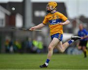 30 June 2019; Shane Meehan of Clare during the Electric Ireland Munster GAA Hurling Minor Championship Final match between Limerick and Clare at LIT Gaelic Grounds in Limerick. Photo by Brendan Moran/Sportsfile