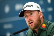 3 July 2019; Graeme McDowell of Northern Ireland during a press conference ahead of the Dubai Duty Free Irish Open at Lahinch Golf Club in Lahinch, Co. Clare. Photo by Ramsey Cardy/Sportsfile