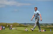 3 July 2019; Galway hurler Joe Canning walks across the 18th green during the Pro-Am round ahead of the Dubai Duty Free Irish Open at Lahinch Golf Club in Lahinch, Co. Clare. Photo by Ramsey Cardy/Sportsfile