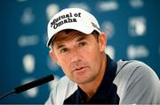 3 July 2019; Padraig Harrington of Ireland during a press conference ahead of the Dubai Duty Free Irish Open at Lahinch Golf Club in Lahinch, Co. Clare. Photo by Ramsey Cardy/Sportsfile