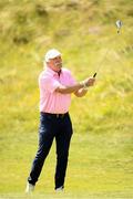 3 July 2019; Irish businessman, financier and Glasgow Celtic FC shareholder Dermot Desmond during the Pro-Am round ahead of the Dubai Duty Free Irish Open at Lahinch Golf Club in Lahinch, Co. Clare. Photo by Ramsey Cardy/Sportsfile