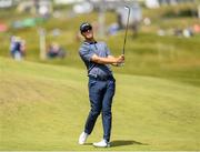 4 July 2019; Séamus Power of Ireland watches his shot from the fairway on the 18th during day one of the 2019 Dubai Duty Free Irish Open at Lahinch Golf Club in Lahinch, Clare. Photo by Ramsey Cardy/Sportsfile
