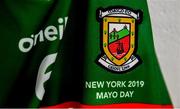 5 May 2019; Mayo jerseys in the dressing room before the Connacht GAA Football Senior Championship Quarter-Final match between New York and Mayo at Gaelic Park in New York, USA. Photo by Piaras Ó Mídheach/Sportsfile