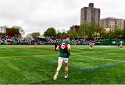5 May 2019; A general view of Gaelic Park as Lee Keegan of Mayo makes his way onto the pitch for the second half during the Connacht GAA Football Senior Championship Quarter-Final match between New York and Mayo at Gaelic Park in New York, USA. Photo by Piaras Ó Mídheach/Sportsfile