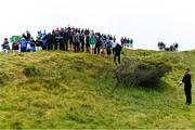 5 July 2019; Jon Rahm of Spain checks his lie on the 7th green during day two of the 2019 Dubai Duty Free Irish Open at Lahinch Golf Club in Lahinch, Clare. Photo by Brendan Moran/Sportsfile