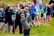5 July 2019; Padraig Harrington of Ireland watches his shot on 15 during day two of the 2019 Dubai Duty Free Irish Open at Lahinch Golf Club in Lahinch, Clare. Photo by Ramsey Cardy/Sportsfile