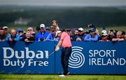 5 July 2019; Padraig Harrington of Ireland drives off the 18th tee box during day two of the 2019 Dubai Duty Free Irish Open at Lahinch Golf Club in Lahinch, Clare. Photo by Brendan Moran/Sportsfile
