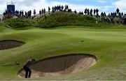 5 July 2019; Ryan Fox of New Zealand plays out of the bunker on the 13th hole during day two of the 2019 Dubai Duty Free Irish Open at Lahinch Golf Club in Lahinch, Clare. Photo by Ramsey Cardy/Sportsfile