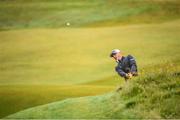6 July 2019; Matt Wallace of England chips onto the 4th green during day three of the 2019 Dubai Duty Free Irish Open at Lahinch Golf Club in Lahinch, Clare. Photo by Ramsey Cardy/Sportsfile