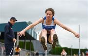 6 July 2019; Emily O'Mahony of Waterford A.C., Co. Waterford, competing in the Junior Long Jump during the Irish Life Health Junior and U23 Outdoor Track and Field Championships at Tullamore Harriers Stadium, Tullamore in Offaly. Photo by Sam Barnes/Sportsfile