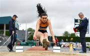 6 July 2019; Aisling Cassidy of Leevale AC, Co. Cork, competing in the Junior Long Jump during the Irish Life Health Junior and U23 Outdoor Track and Field Championships at Tullamore Harriers Stadium, Tullamore in Offaly. Photo by Sam Barnes/Sportsfile